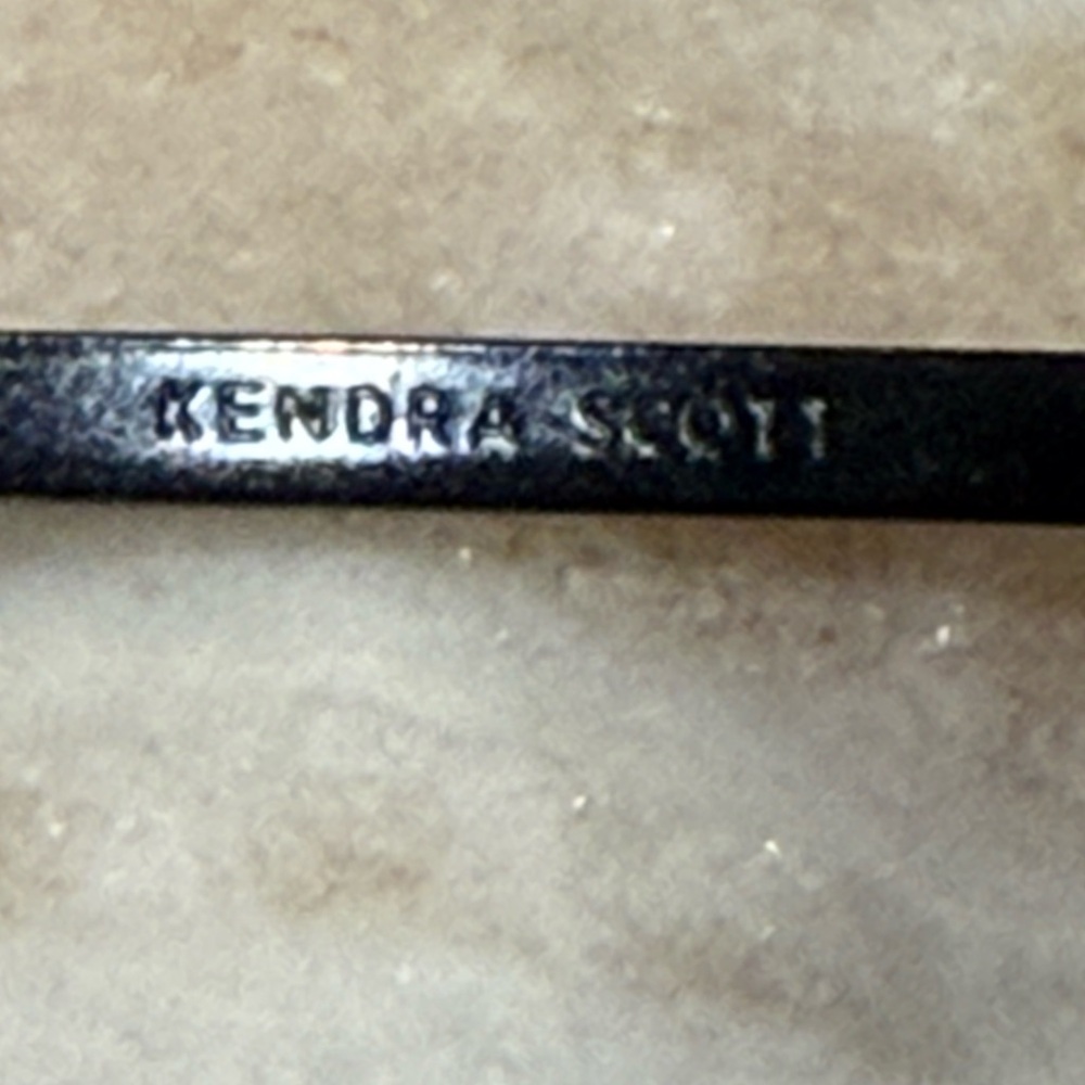 KENDRA SCOTT Black Cuff Bracelet - Picture 2 of 5
